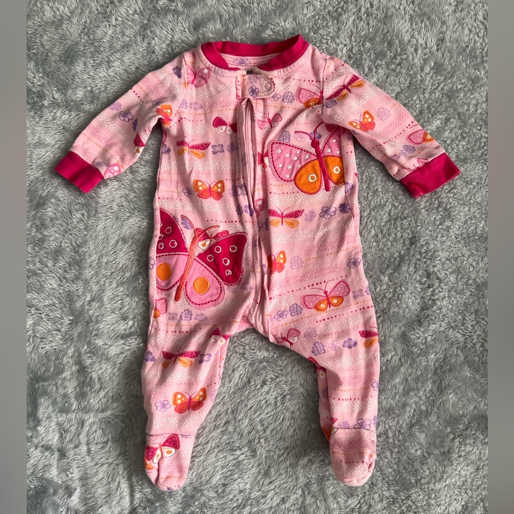 Babies R us 6 month pink girls onesie